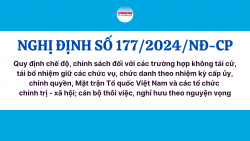Quy định về chế độ nghỉ hưu trước tuổi của cán bộ, công chức theo Lienminh Vuaboss không bị chặn 177/2024/NĐ-CP