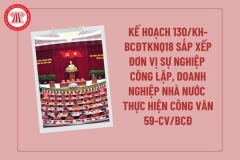 Triển khai kế hoạch sắp xếp tổ chức bộ máy tinh gọn, hiệu lực, hiệu quả