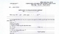 Xử phạt vi phạm Vuaboss là gì trong trường hợp lập biên bản xác minh