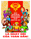 Bộ Nội vụ hướng dẫn về việc bỏ phiếu nơi khác và bố trí khẩu hiệu, pa no trong phòng bỏ phiếu